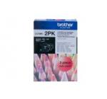 BROTHER INK CARTRIDGE LC73BK-2PK TWIN PACK